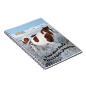 Carnet Chevaux sauvages de lavabo de sable (Côté Droit)