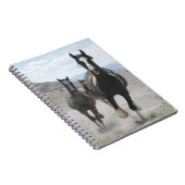 Carnet Chevaux sauvages de l'Utah courant (Côté Droit)