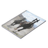 Carnet Chevaux sauvages de l'Utah courant (Côté gauche)