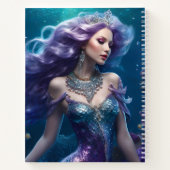 Carnet Cheveux mauve de sirène (Dos)