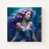 Carnet Cheveux mauve de sirène (Dos)