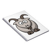 Carnet Chèvre de ferme drôle mignonne (Côté Droit)