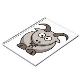 Carnet Chèvre de ferme drôle mignonne (Côté gauche)