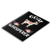 Carnet Chèvre Floral Chèvre Chuchoteur Chevreaux Expert E (Côté gauche)