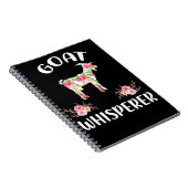 Carnet Chèvre Floral Chèvre Whisperer Bucks Expert Kid Ca (Côté Droit)