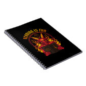 Carnet Chèvre Satanic Pagan Premium (Côté Droit)