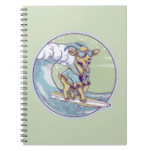 Carnet Chèvre surf (Devant)