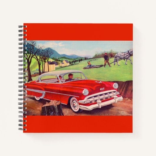 Carnet Chevrolet Bel Air 1954 (Devant)