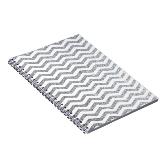 Carnet Chevron Argent (Côté Droit)