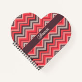 Carnet Chevron Chaud (Devant)