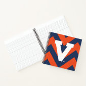 Carnet Chevron de la Virginie Cavaliers (Intérieur)