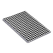 Carnet Chevron noir n blanc (Côté Droit)