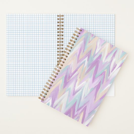 Carnet Chevrons Abstrait (À l'intérieur)
