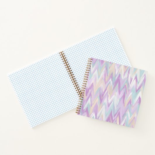 Carnet Chevrons Abstraits (Intérieur)