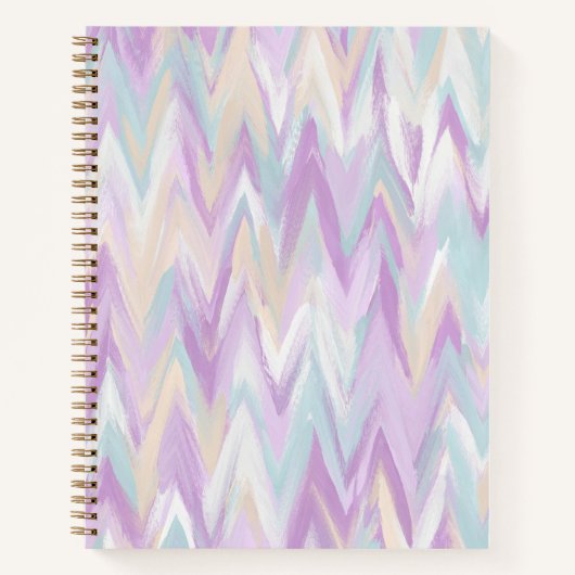 Carnet Chevrons Abstraits (Devant)