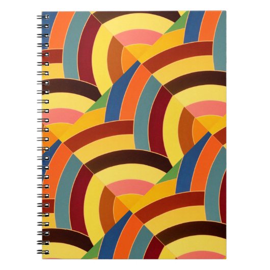 Carnet chevrons chic et design (Devant)
