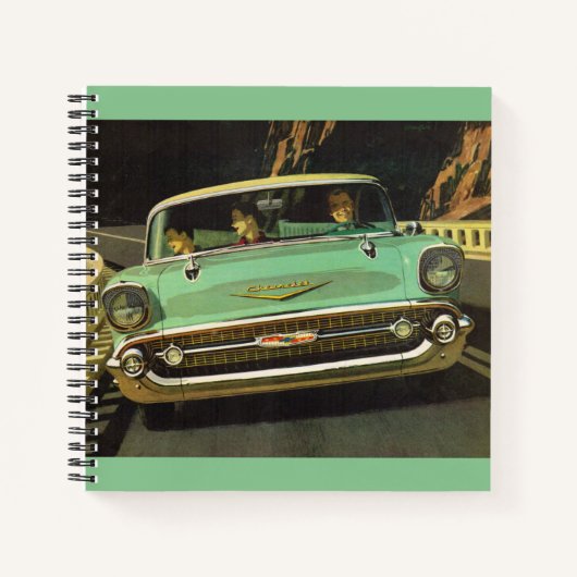 Carnet Chevy Bel Air 1957 (Devant)