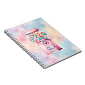 Carnet Chewing-gum rose (Côté Droit)