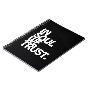 Carnet Chez Soul, Nous Avons Confiance.