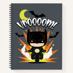 Carnet Chibi Batman Batcycle