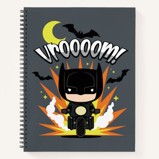 Carnet Chibi Batman Batcycle (Devant)