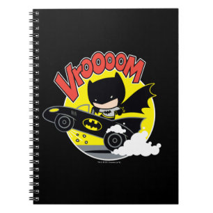 Carnet Chibi Batman Dans Le Batmobile
