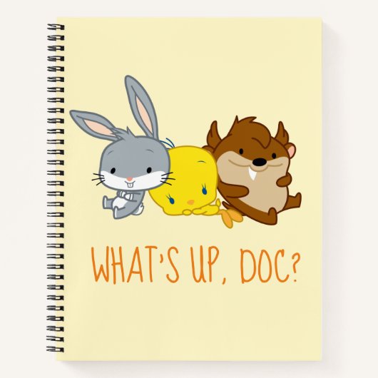 Carnet Chibi BUGS BUNNY™, TWEETY™ & TAZ™ (Devant)
