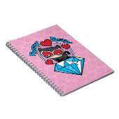 Carnet Chibi Catwoman assise Sur Le Grand Diamant (Côté Droit)