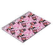 Carnet Chibi Catwoman, Harley Quinn & Kittens Motif (Côté gauche)