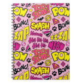 Carnet Chibi Comic Phases et Logos Motif (Devant)