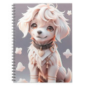 Carnet Chibi Golden Retriever Puppy (Devant)