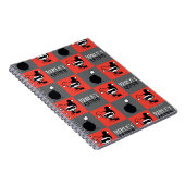 Carnet Chibi Harley Quinn Checker Motif (Côté Droit)