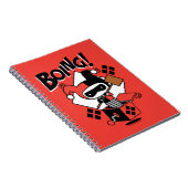 Carnet Chibi Harley-Quinn-In-A-Box Avec Marteau (Côté Droit)
