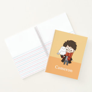 Carnet Chibi HARRY POTTER™ & Hedwig