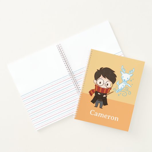 Carnet Chibi HARRY POTTER™ Patronus (Intérieur)