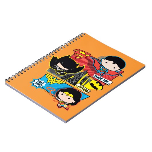 Carnet Chibi Héros Prêts À L'Action ! (Côté gauche)