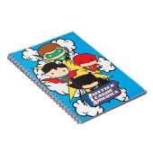 Carnet Chibi Justice League of America Explosion (Côté Droit)