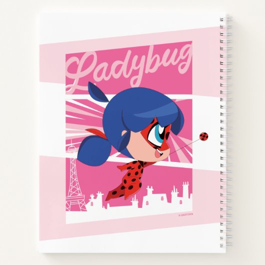 Carnet Chibi Ladybug à Paris (Dos)