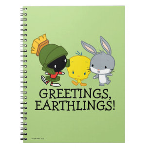 Carnet Chibi MARVIN THE MARTIAN™, TWEETY™ & BUGS BUNNY™