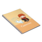 Carnet Chibi Ron Weasley Patronus (Côté Droit)