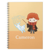 Carnet Chibi Ron Weasley Patronus (Devant)