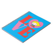 Carnet Chibi Supergirl LOVE (Côté gauche)