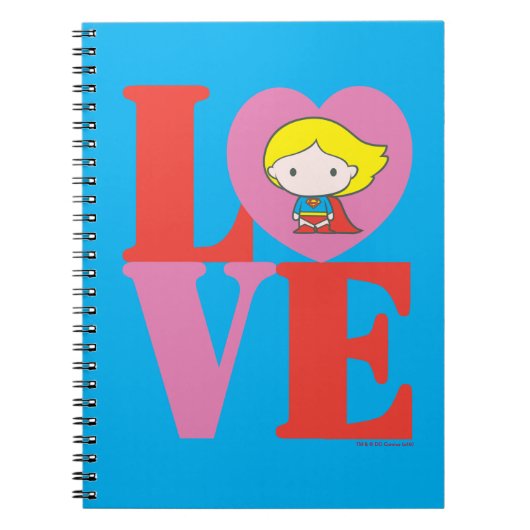 Carnet Chibi Supergirl LOVE (Devant)