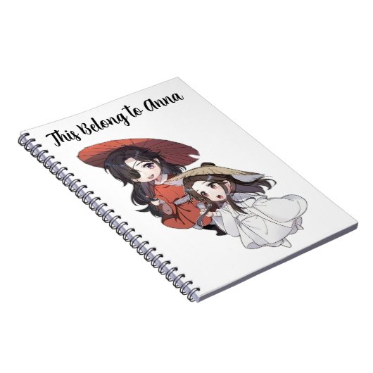 Carnet Chibi Tianguan Cifu Spiral Photo Notebook (Côté Droit)