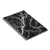 Carnet Chic  Aspect Marbre Noir & Blanc  Glamour (Côté Droit)