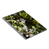 Carnet Chic Dark Green Botanical Leaves (Côté Droit)