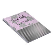 Carnet Chic Floral Boss Lady (Côté Droit)