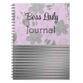 Carnet Chic Floral Boss Lady (Devant)