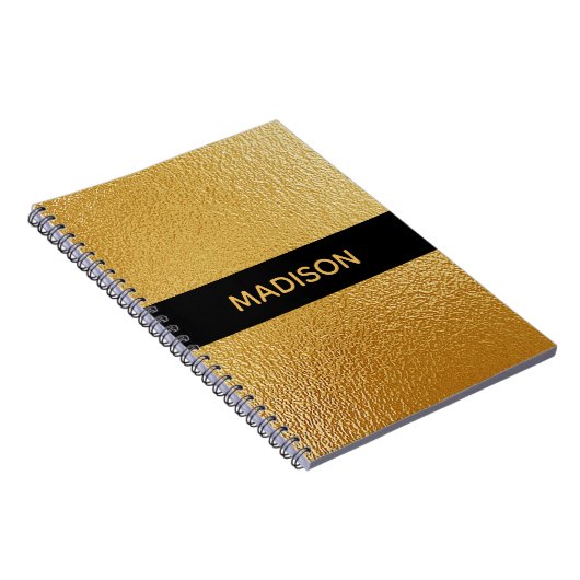 Carnet Chic Gold Foil (Côté Droit)