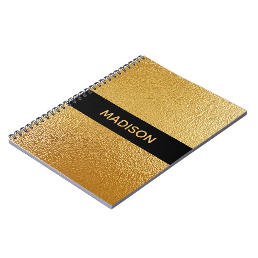 Carnet Chic Gold Foil (Côté gauche)